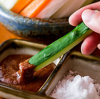 伝統のお通し　野菜スティック