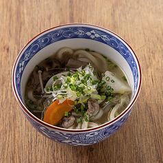 塩牛すじうどん