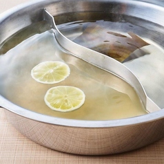 爽やかな酸味と鶏の旨み【塩レモンだし】
