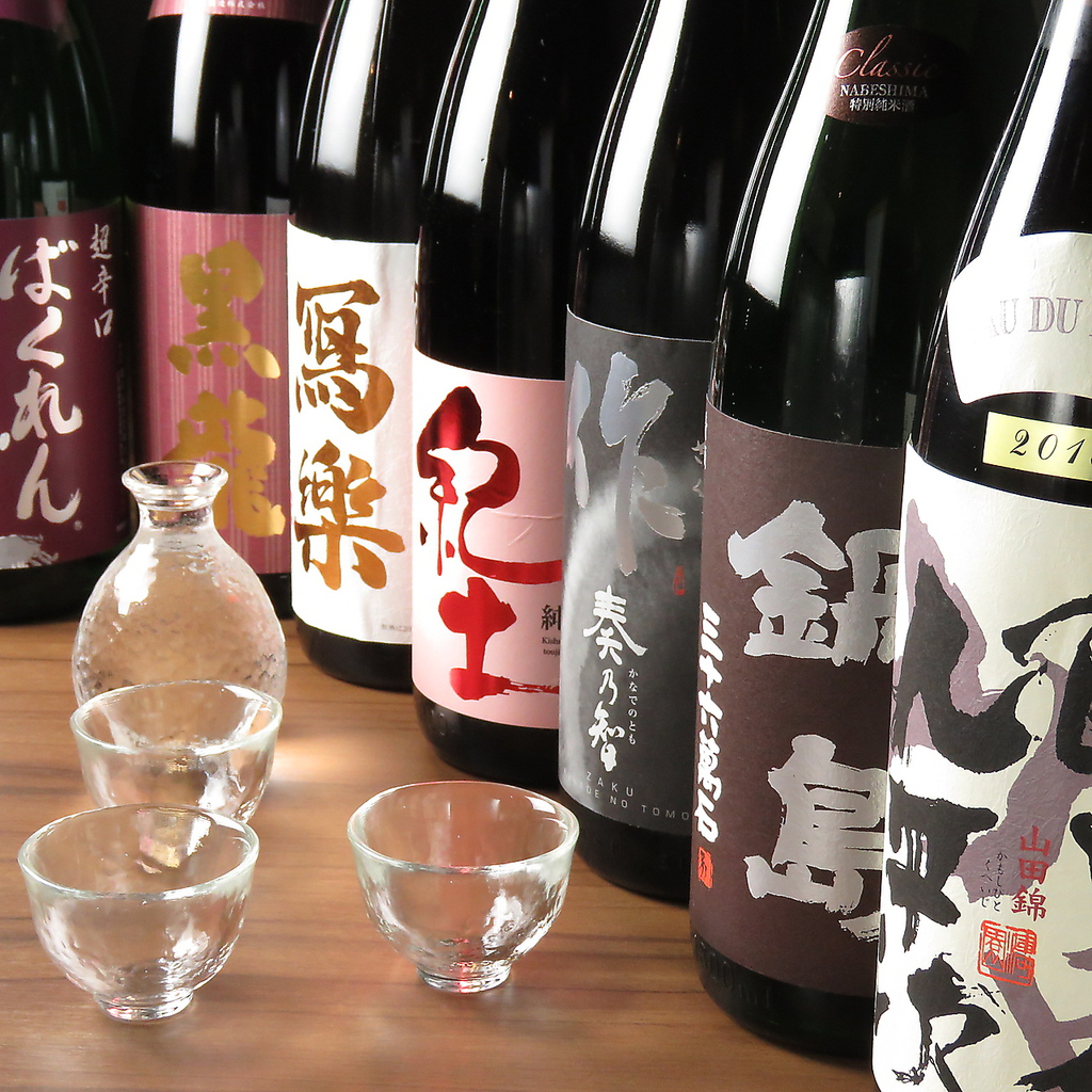 日本酒飲み放題もやってます！店舗にてお問い合わせください。