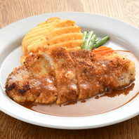 豊富な洋食メニュー