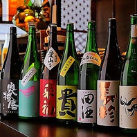 日本酒、焼酎、梅酒に果実酒といった日本のお酒 