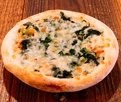 桜エビと生海苔の和風ピザ