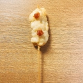料理メニュー写真&nbsp;ハモ串カツ梅肉のせ