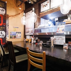 お一人様からでも気軽にご利用頂けるカウンター席もございます♪