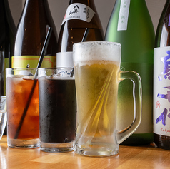 お料理との相性抜群の豊富なドリンクメニューが揃い！