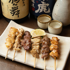 おまかせ串焼き6本盛り合わせ