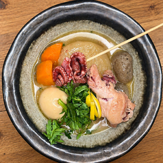 鶏出汁おでん盛り合わせ