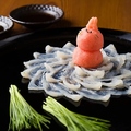 料理メニュー写真&nbsp;一年を通して楽しめる『とらふぐ刺』