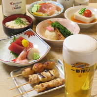 飲み放題付きのコースは4000円(税込)～ご用意♪