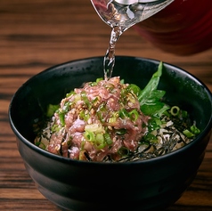 馬トロ茶漬け/牛タンそぼろの奥久慈TKG