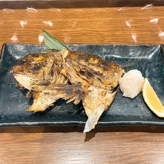 本日のカマ、カブト塩焼き、煮つけ