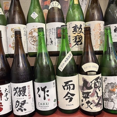 全国の日本酒をワイングラスで♪