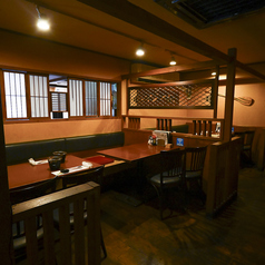 落ち着いた雰囲気の店内！