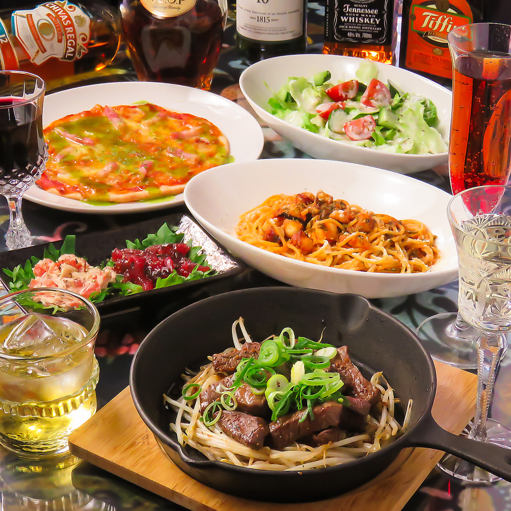 コース料理もございます♪飲み放題付き5,000円(税込)～