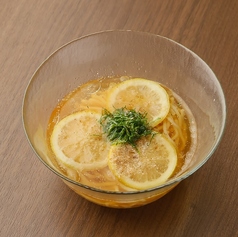 貝出汁レモン冷麺