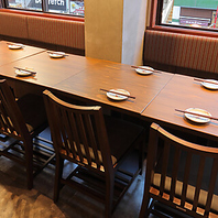 貸切相談も可能な広々とした空間で特別なひとときを◎