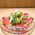 料理メニュー写真&nbsp;生カツオ薬味まみれ