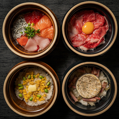 旬の食材を使った『土鍋ご飯』◇炊きたてで提供◎シメにもメインにも！の写真