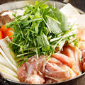 料理メニュー写真 宮崎地鶏の水炊き鍋