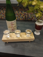 日本酒の飲み比べセットをご用意！