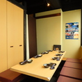 掘りごたつ個室は最大30名様までご利用いただけます。会社宴会や友人同士の飲み会など、各種ご宴会にぴったりです。是非お気軽にお問合せください。