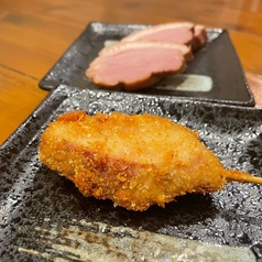 【肉】かも燻製/豚ひれ/ピリ辛チョリソー