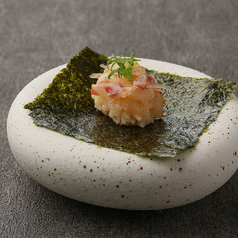 昆布締め鯛　梅水晶