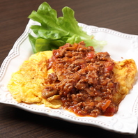 種類豊富なご飯ものメニューが自慢♪是非ご賞味ください