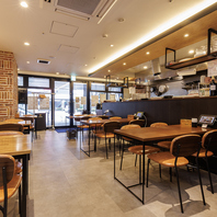 センス溢れるお洒落な店内で思い出に残る時間を◎