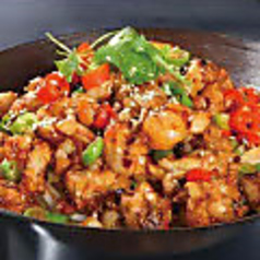 カエルの干し鍋炒め