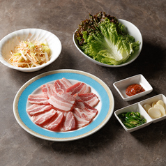 サムギョプサルセット (1人前)
