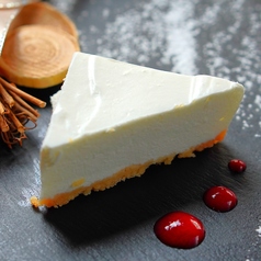 自家製レモンチーズケーキ