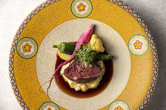 A la ferme de Shinjiroのコース写真