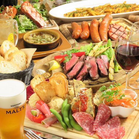 JR三ノ宮駅１階★肉好きに捧げる！肉料理とお酒を楽しむ『肉ビストロ』♪