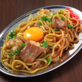 料理メニュー写真&nbsp;ホルモン焼きそば
