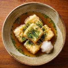 青さ海苔揚げ出し豆腐