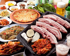 コリアンキッチン味ちゃん新大久保2号店のコース写真