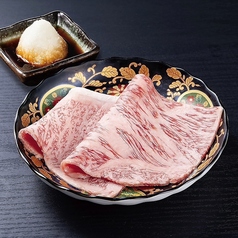 大判サーロインの炙り(こころの出汁しゃぶ)