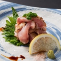 料理メニュー写真 三瀬鶏のタタキ