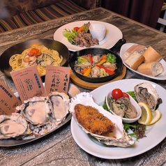 牡蠣とイタリアン 京橋Mbオイスターハウスのコース写真