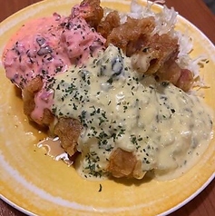 2色の生タルタルチキン南蛮