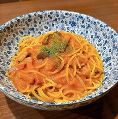 4、茄子とベーコンの桜小町特製トマトソース