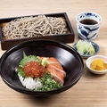 料理メニュー写真&nbsp;海の親子丼と蕎麦