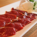 料理メニュー写真&nbsp;数量限定！《希少部位》馬ハツ刺し