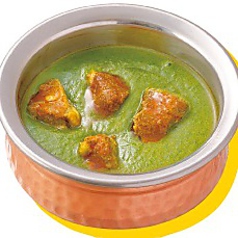 マトンホウレン草カレー 