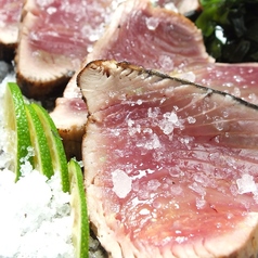 深浦カツオ刺身・塩タタキ