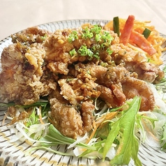 薬味たっぷり油淋ソース