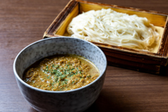 温 カレーのつけそうめん