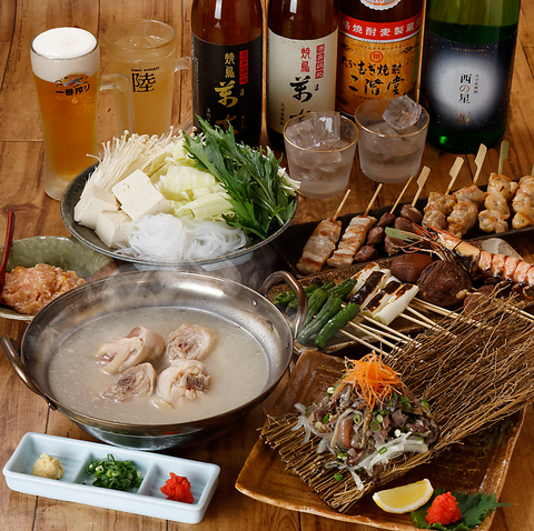 老舗の名店「萬吉」の料理と豊富なお酒をごゆっくりお楽しみください